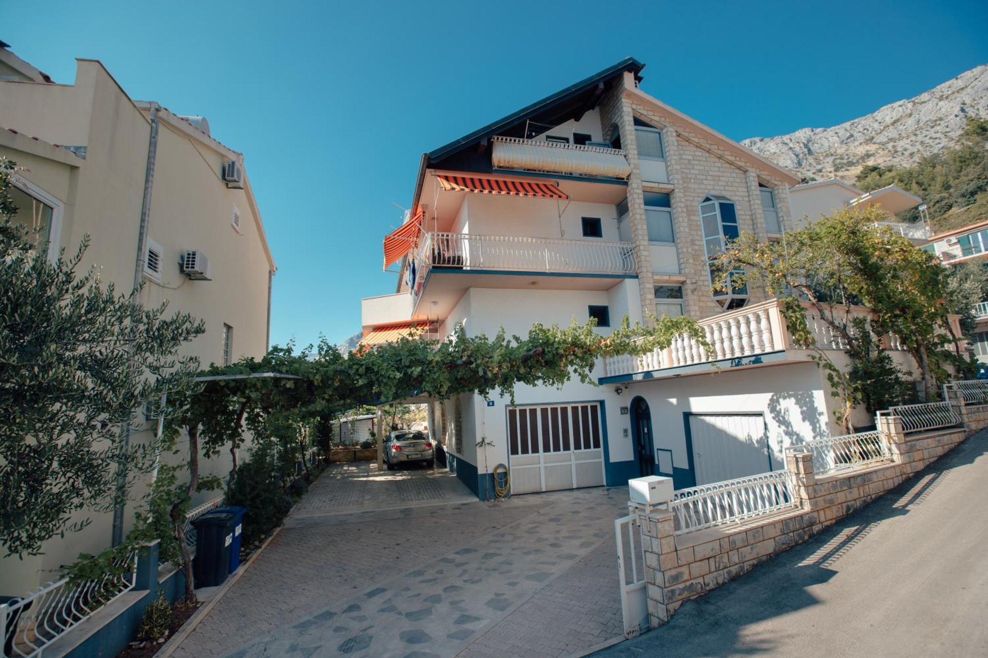 Apartmani Miljak Omiš Exteriér fotografie